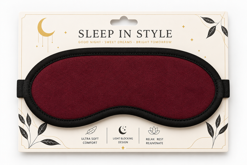 The Sleep Set - 5 Ultra Soft Eye Masks