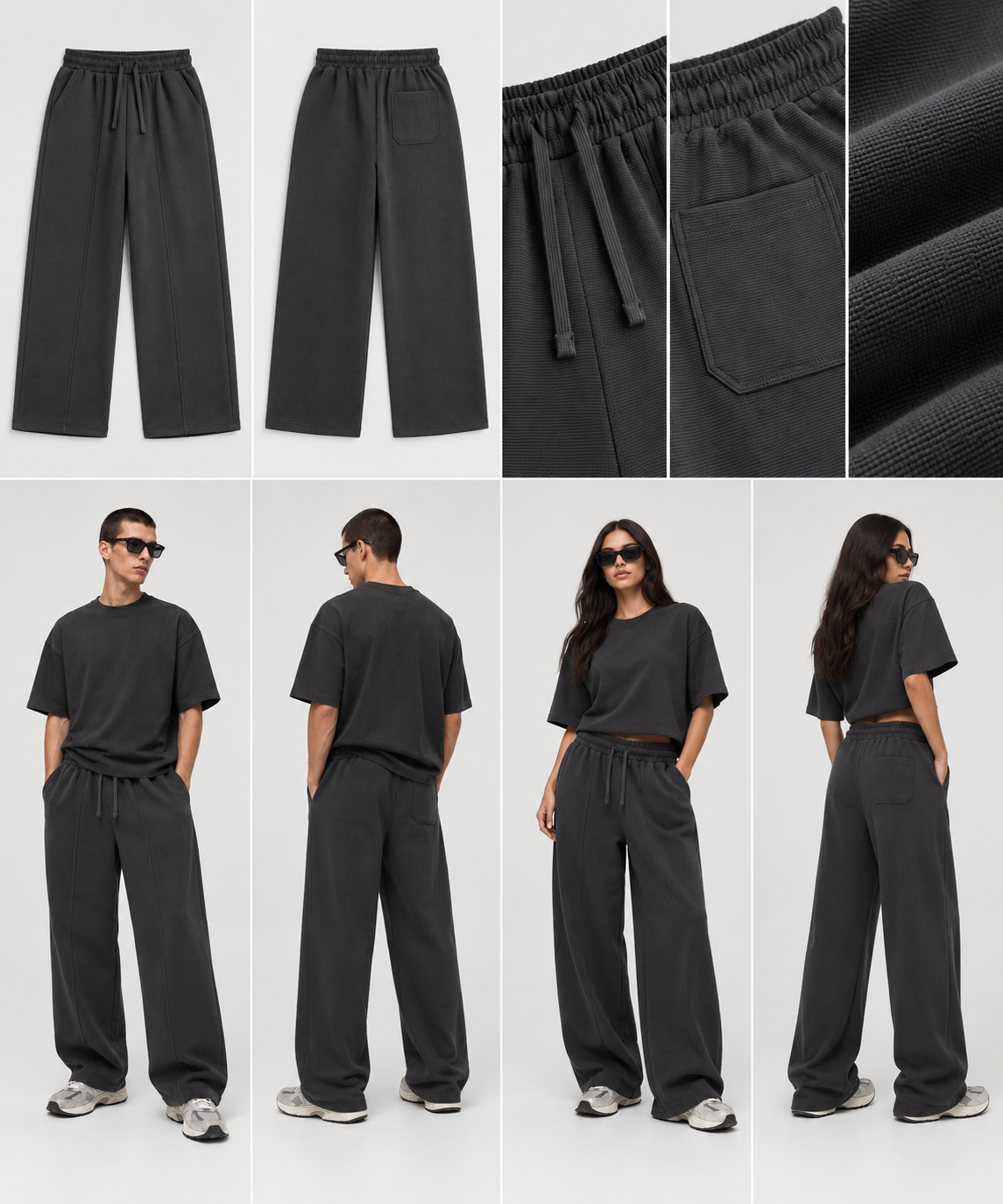 BSK INTERLOCK LINING BLACK TROUSER