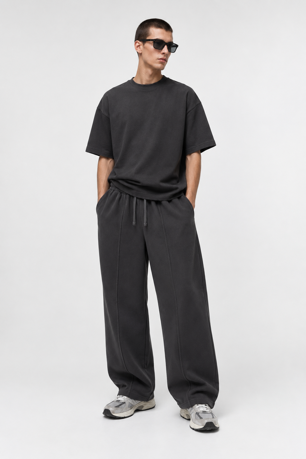 BSK INTERLOCK LINING BLACK TROUSER