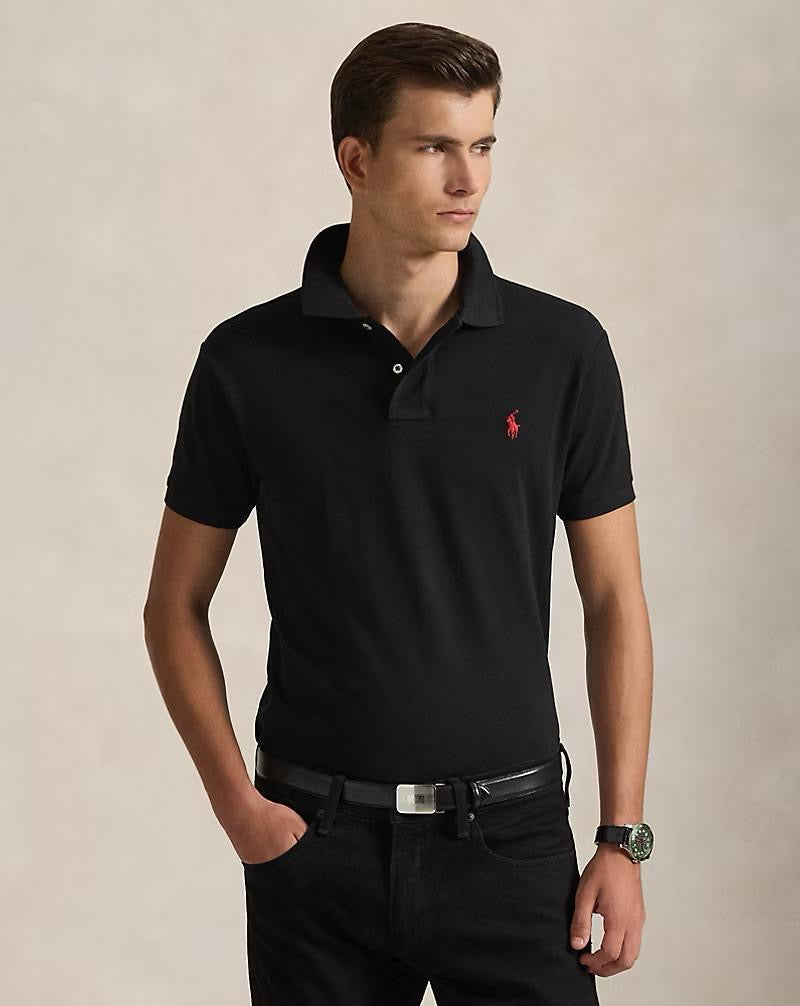 RL BASIC POLO BLACK