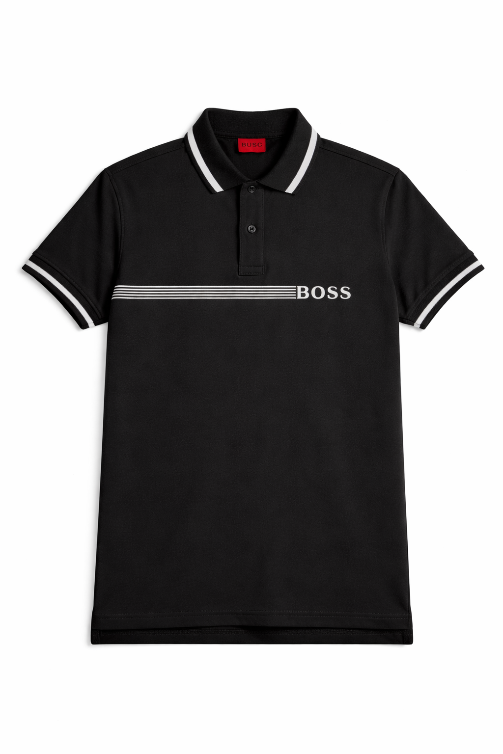 HUGO BLACK WITH STRIPE