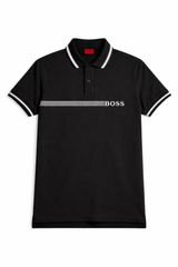HUGO BLACK WITH STRIPE