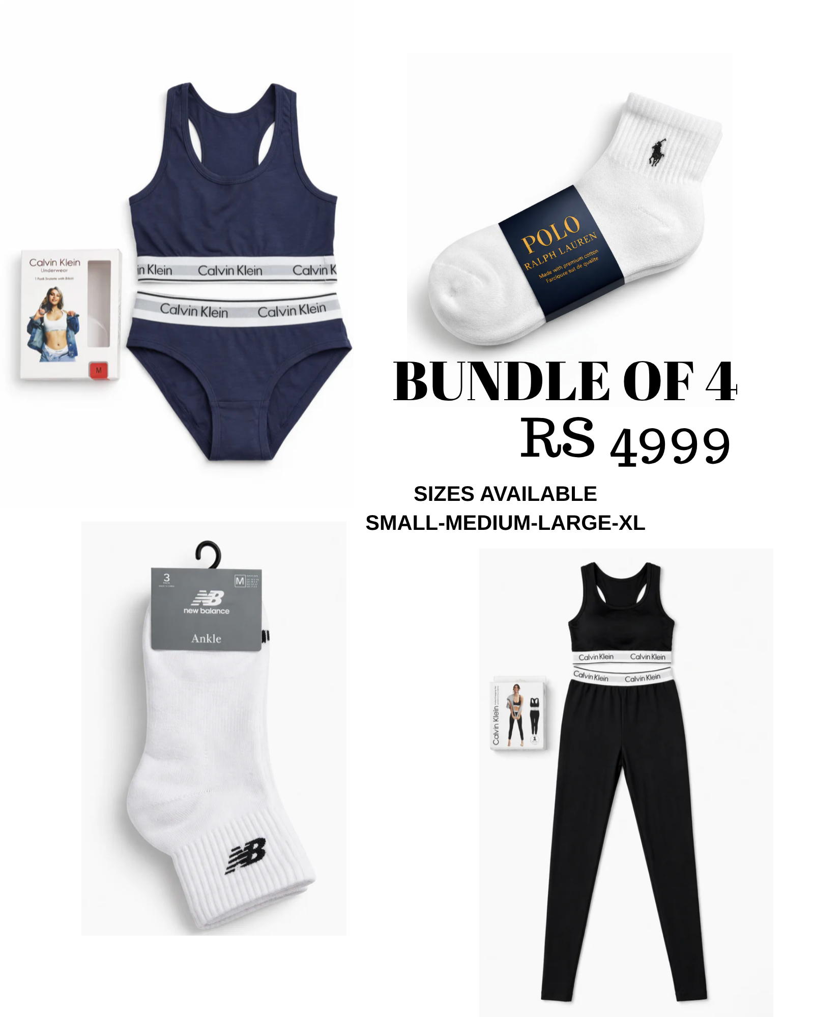 UNDERGARMENT BUNDLE (WOMEN)