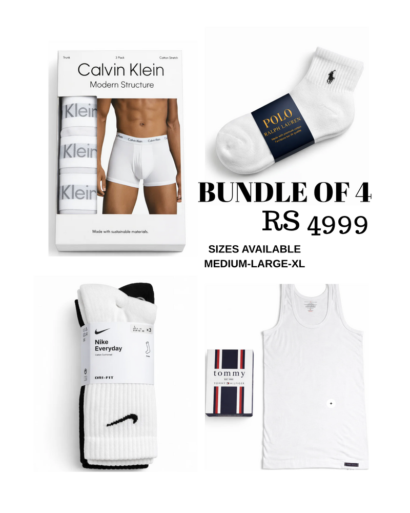 UNDERGARMENT BUNDLE (MEN)