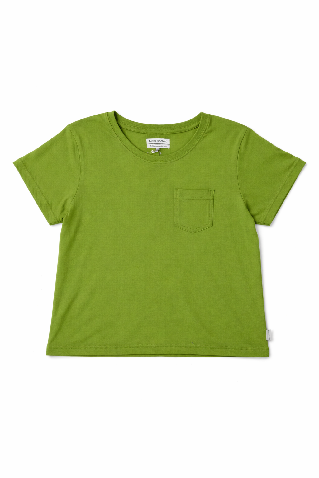 WWTS 0922 FOLIAGE GREEN CROP TOP