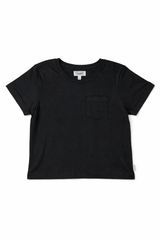 WWTS 0922 BLACK CROP TOP