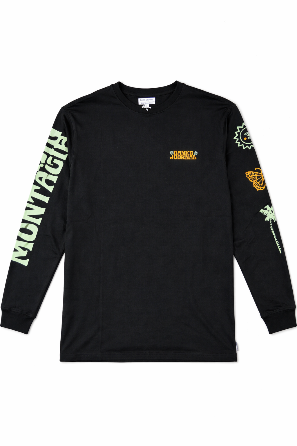 WLTS 0099 BLACK LONG SLEEVES  SHIRT