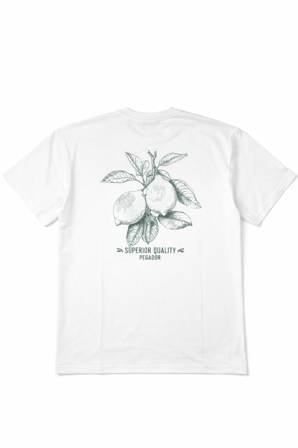 PEGADOOR WHITE SHIRT BACK PRINT