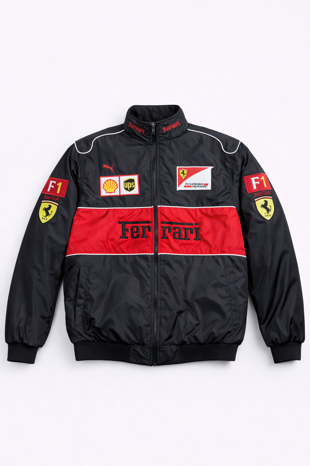 FERRARRI BLACK RED JACKET