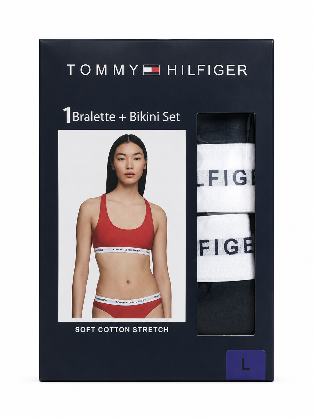 TH BRALETTE+BIKINI SET SOFT COTTON STRETCH;;;;