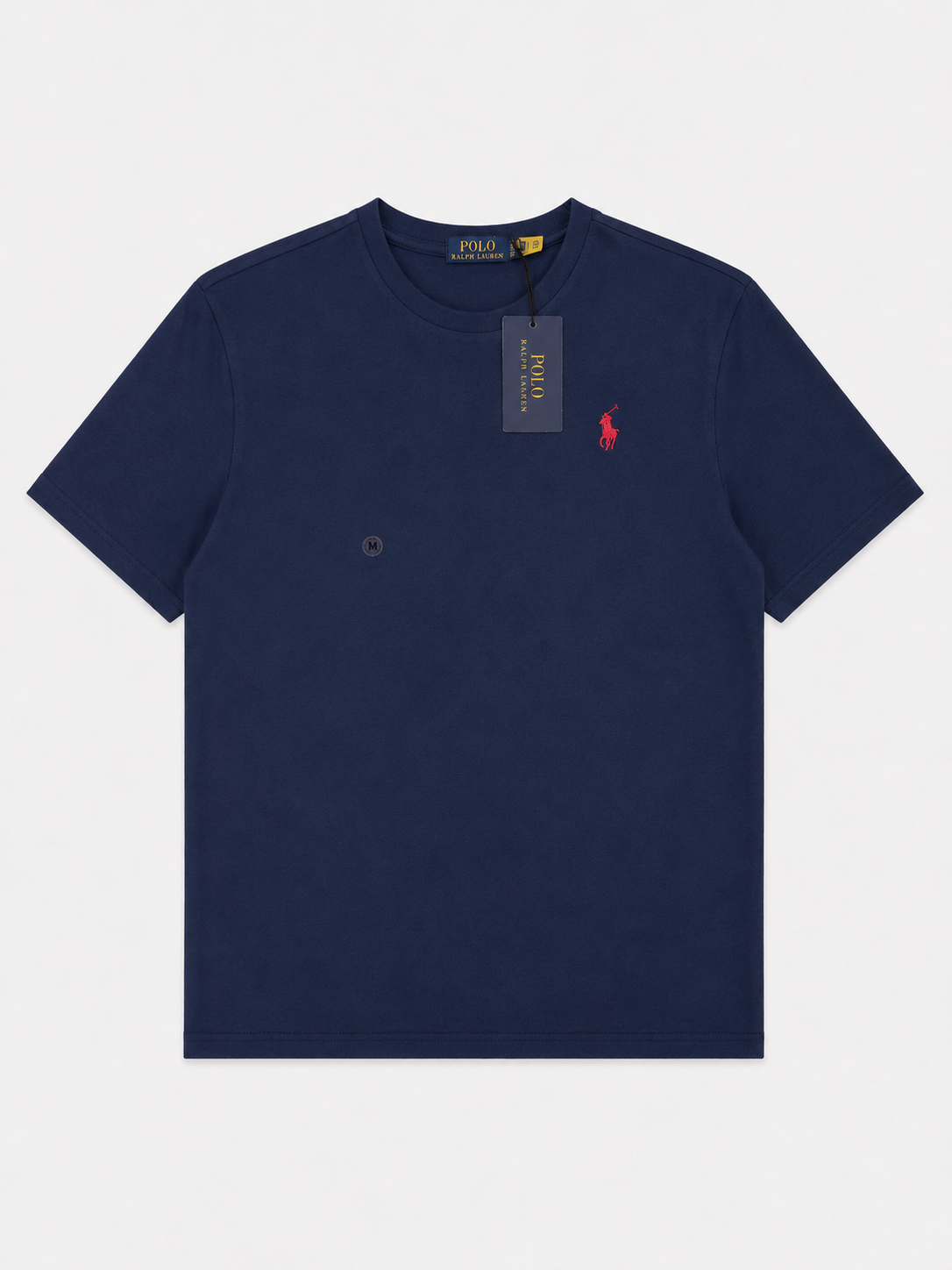 RL NAVY TEE SIDE LOGO