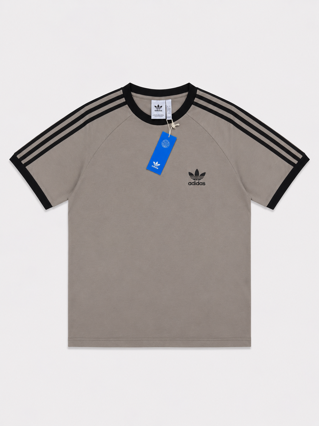AD BROWN TEE SIDE LOGO
