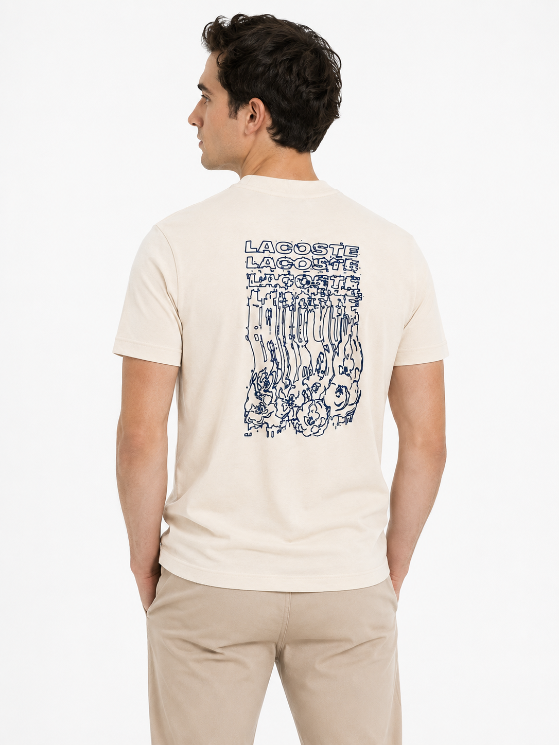 LCST MINIMAL LOGO TEE – CREAM WHITE