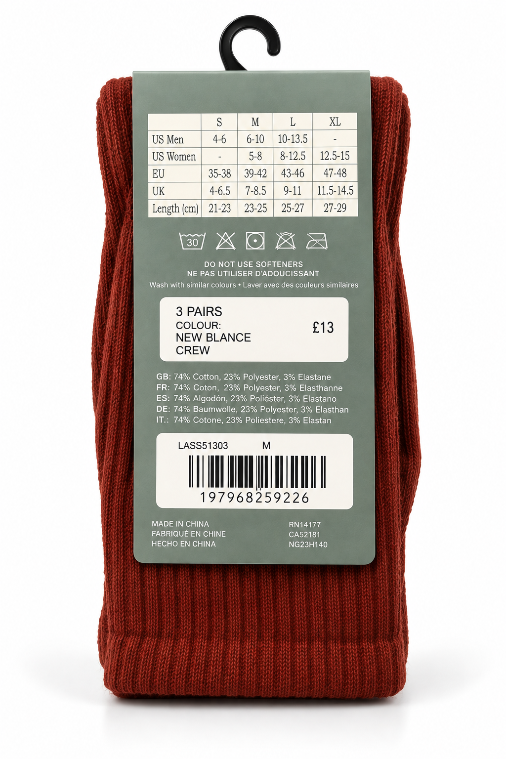 NB CREW SOCKS