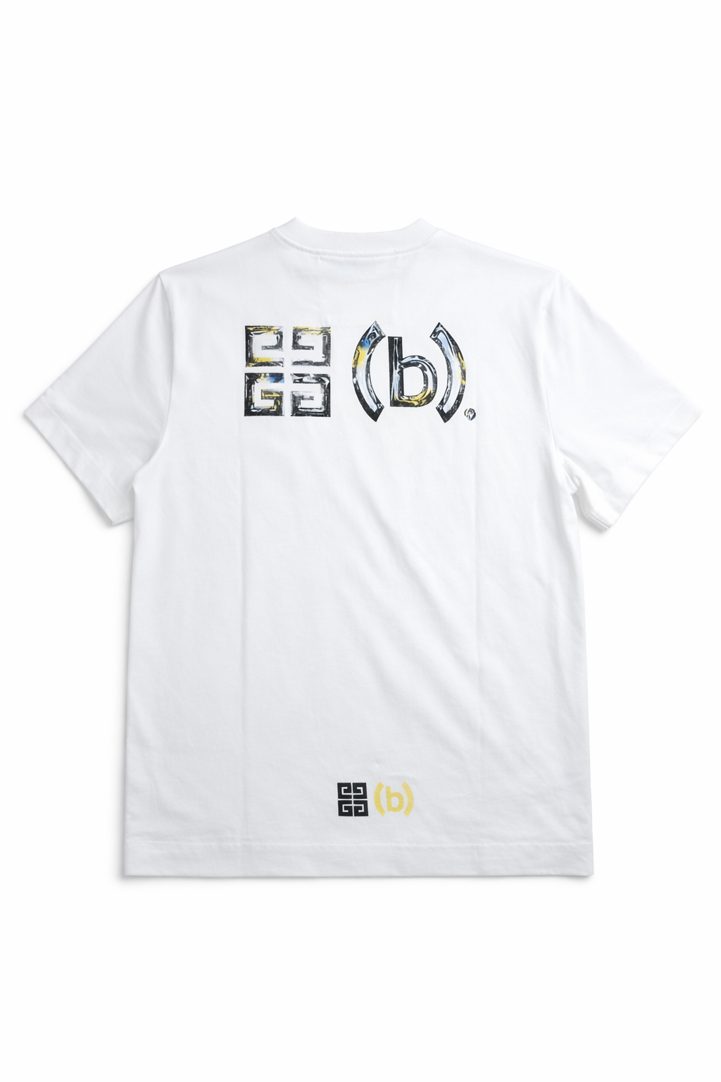 BG WHITE TSHIRT BACK PRINT