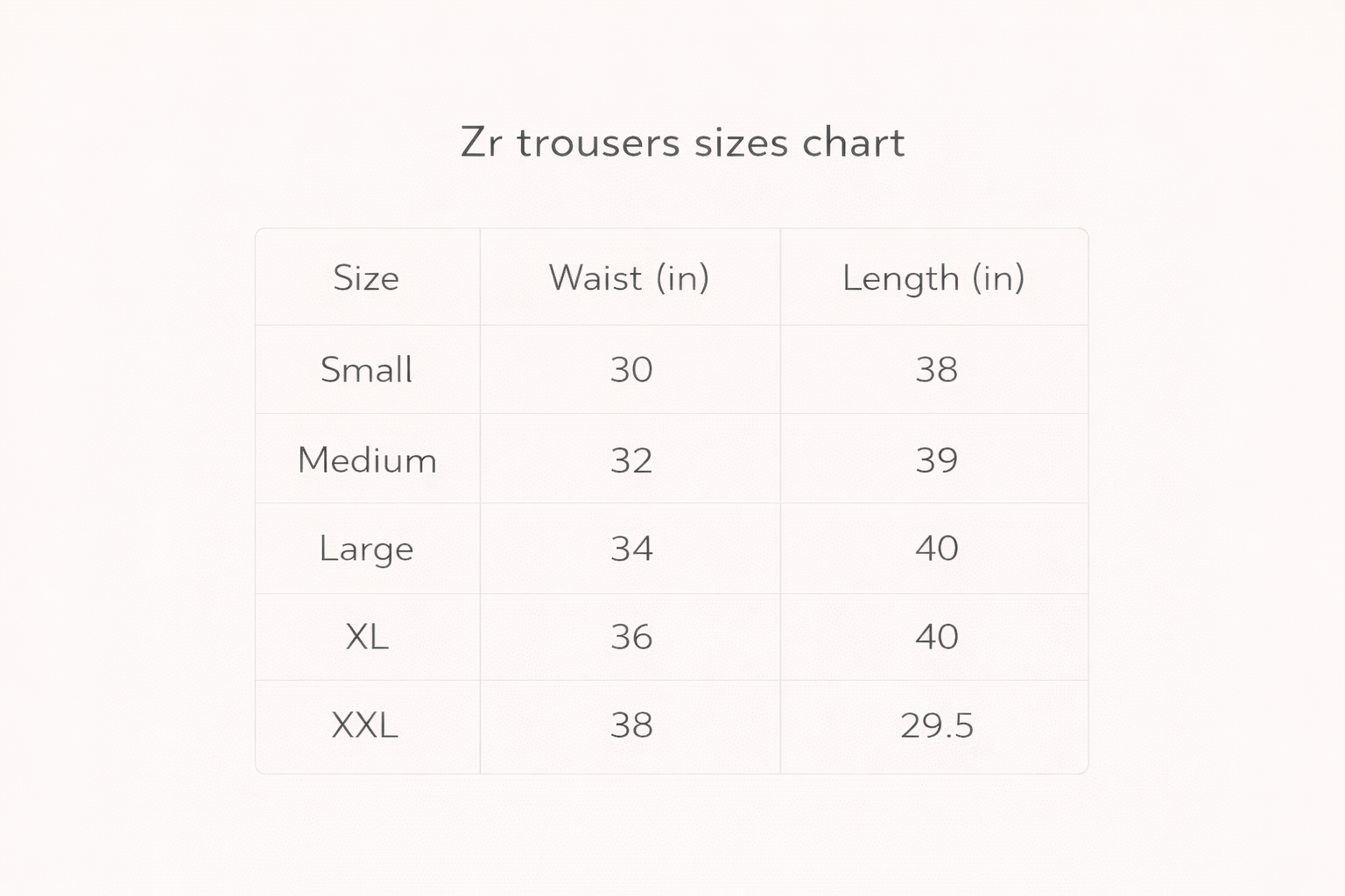 ZR BROWN TROUSER