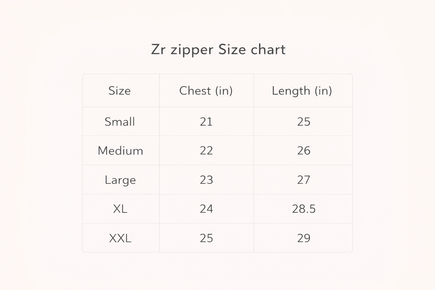 ZR CHARCOAL ZIPPER