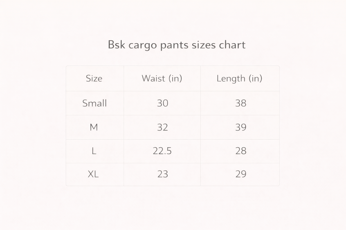 BSK BLACK CARGO PANTS