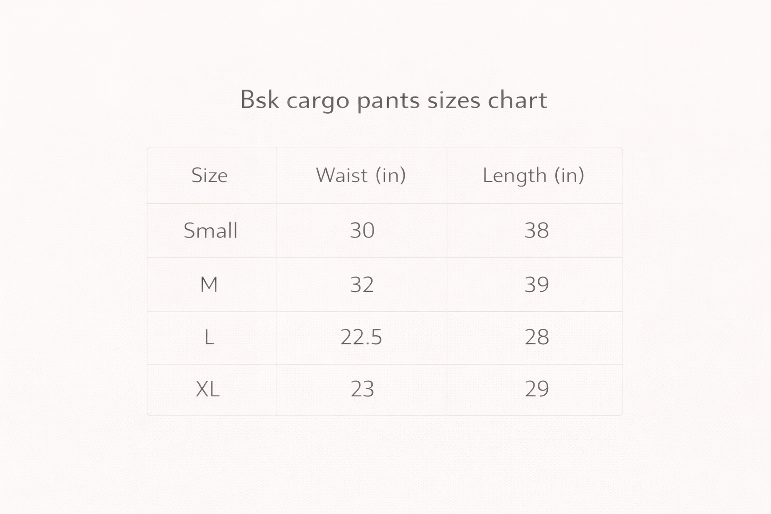 BSK BLACK CARGO PANTS