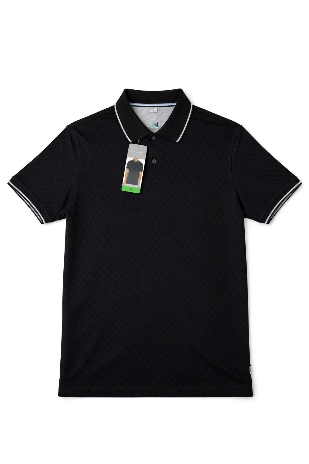 TED BAKER BLACK POLO SHIRT