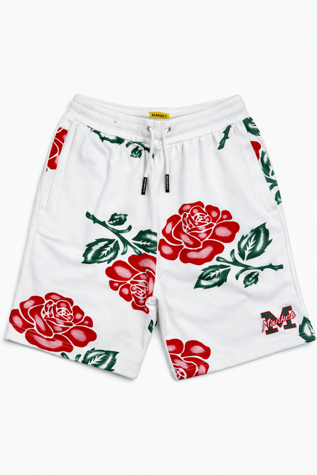 MRKET WHITE WITH PRINT