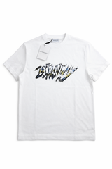 BG WHITE TSHIRT FRONT PRINT