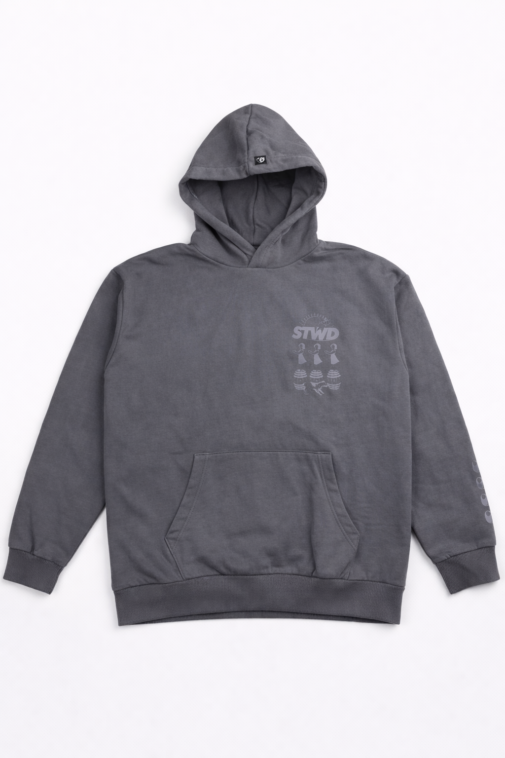 P&B GERY HOODIE