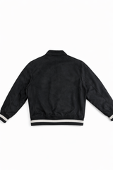ZR BLACK  VARSITY JACKET