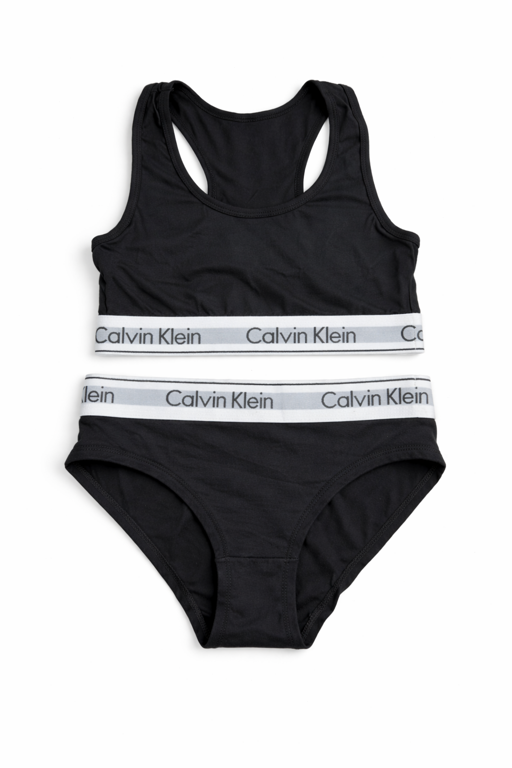 CK BLACK BRALETTE BIKINI SET