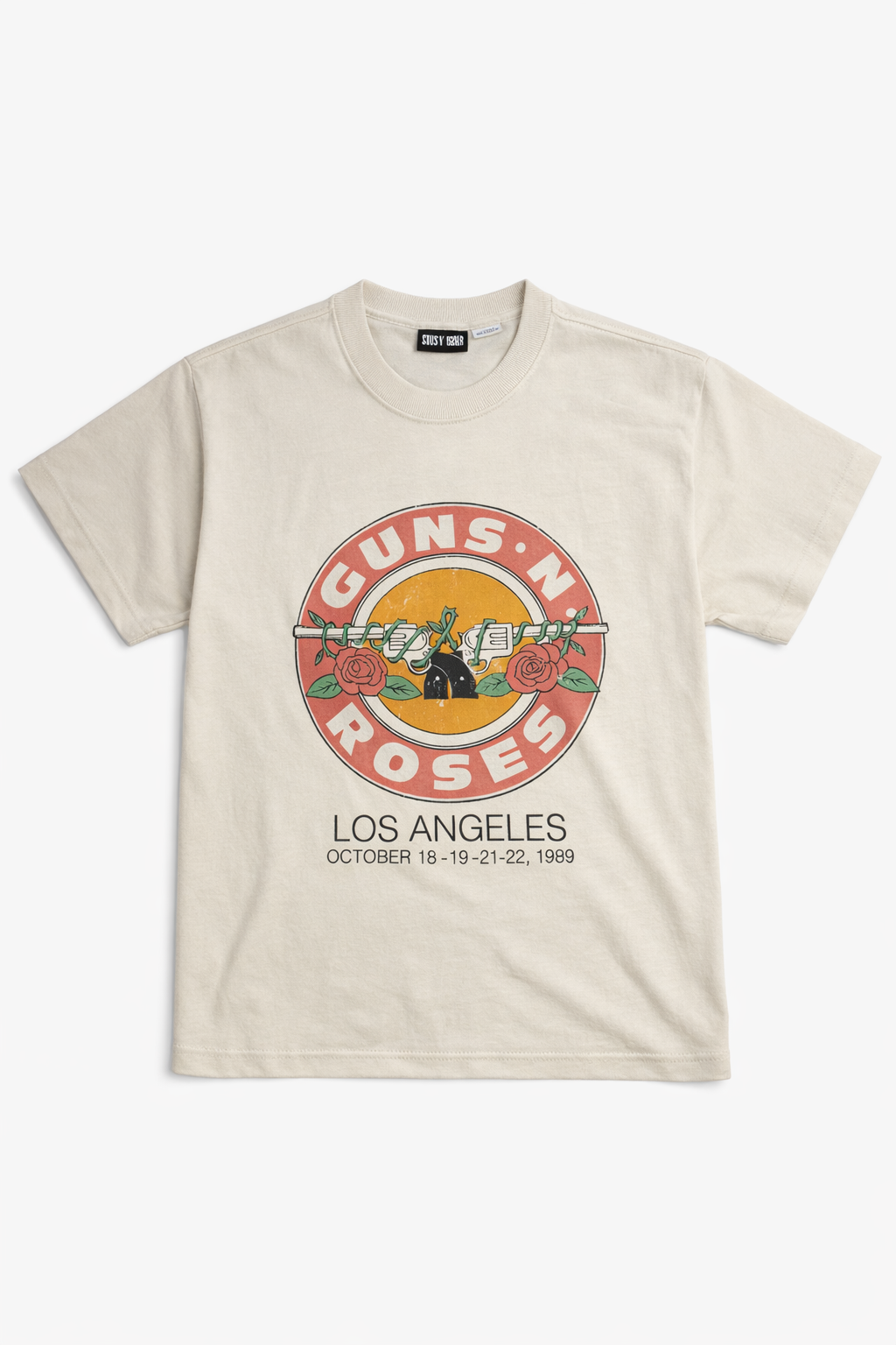 GUN.N ROSES OFF WHITE OVER SIZE TSHIRT