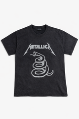 METALLI OVER SIZE  ACID WASH TSHIRT