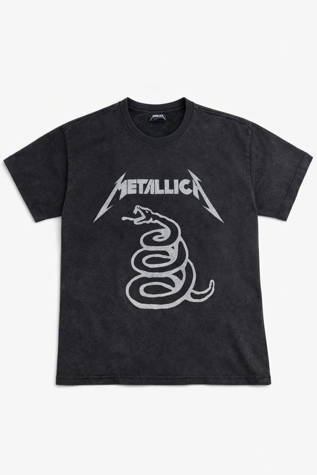 METALLI OVER SIZE  ACID WASH TSHIRT