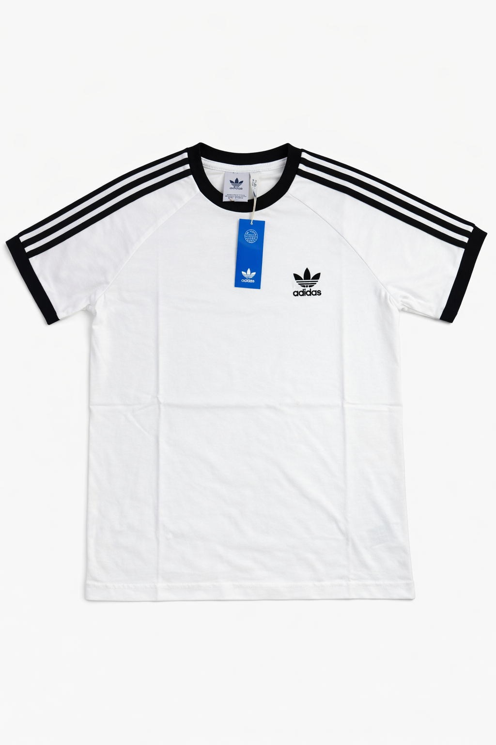 AD WHITE TEE WITH STRIPE