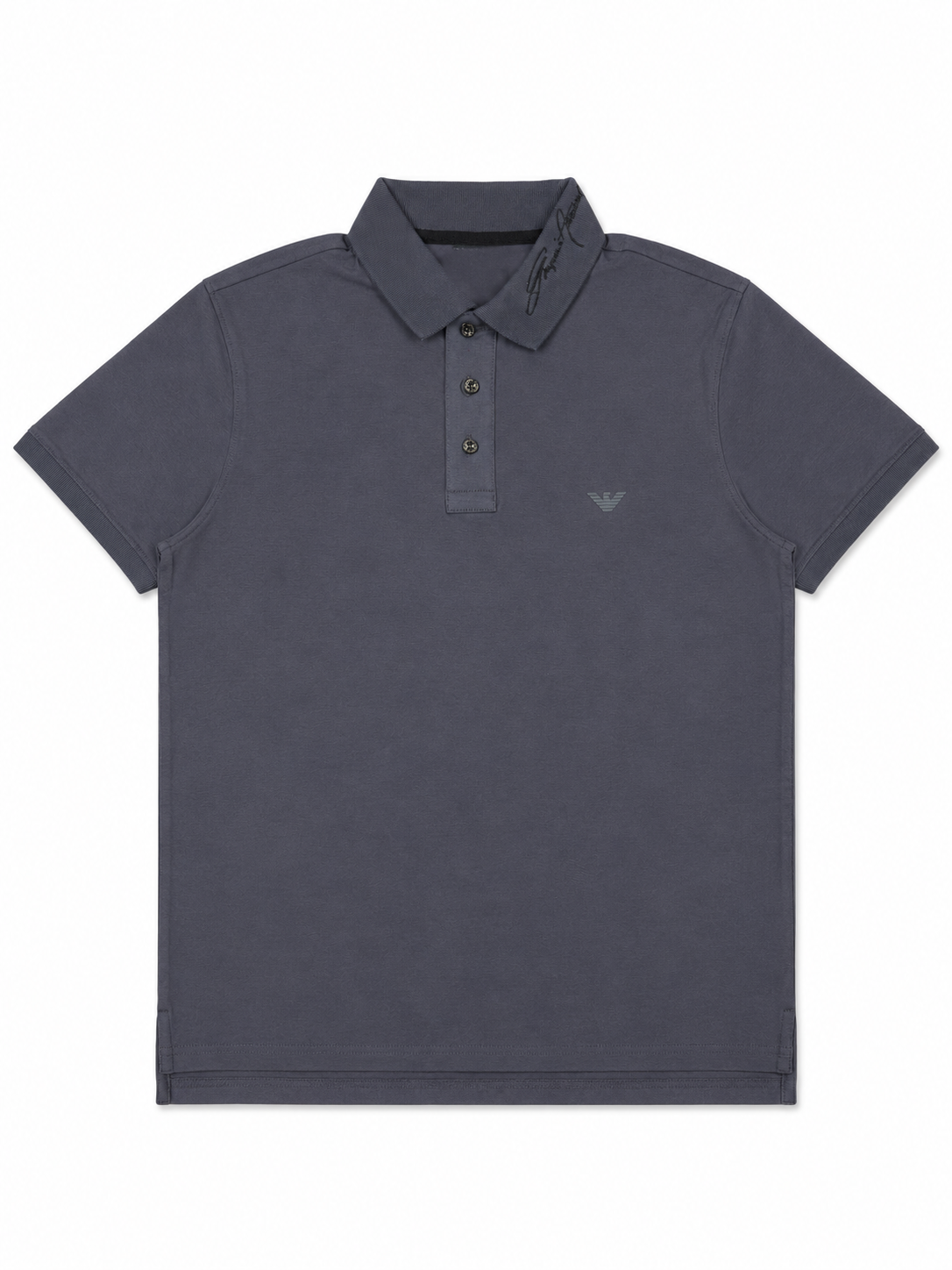 GA GREY EMB POLO