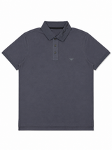GA GREY EMB POLO