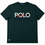 RL SIGNATURE LOGO TEE – DEEP FOREST GREEN