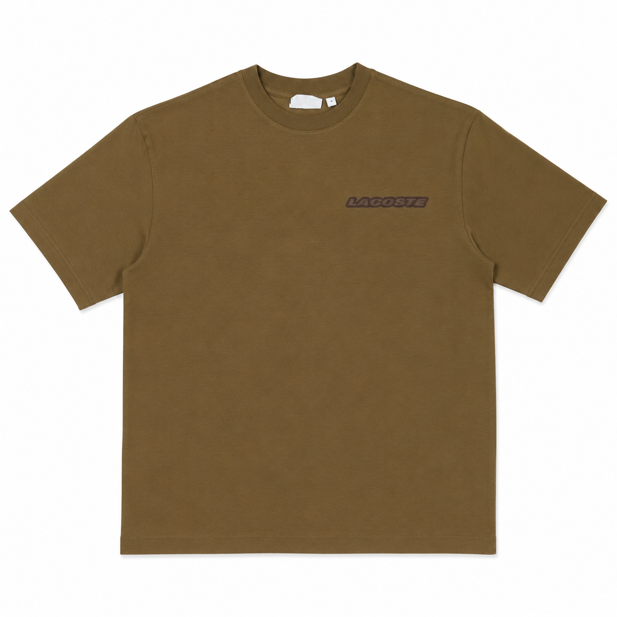 LCST MINIMAL LOGO TEE – KHAKI BROWN