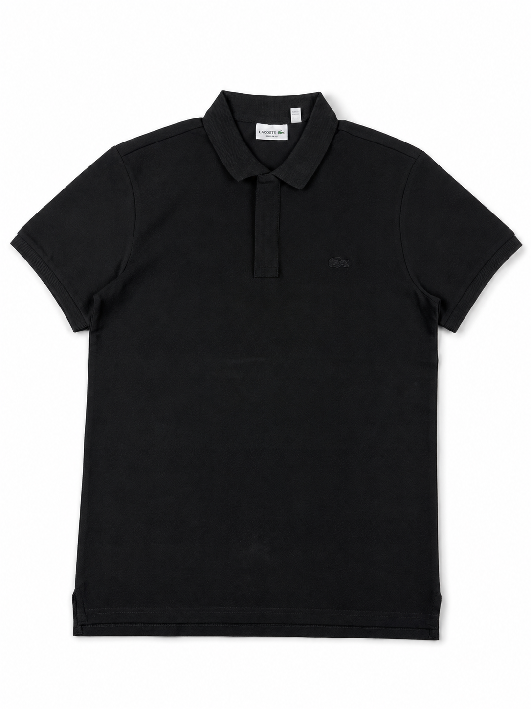 LCST BLACK PIQUE POLO