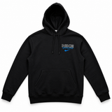 NK BLACK HOODIE SIDE PRINT