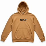 NK BEIGE HOODIE WITH LOGOS