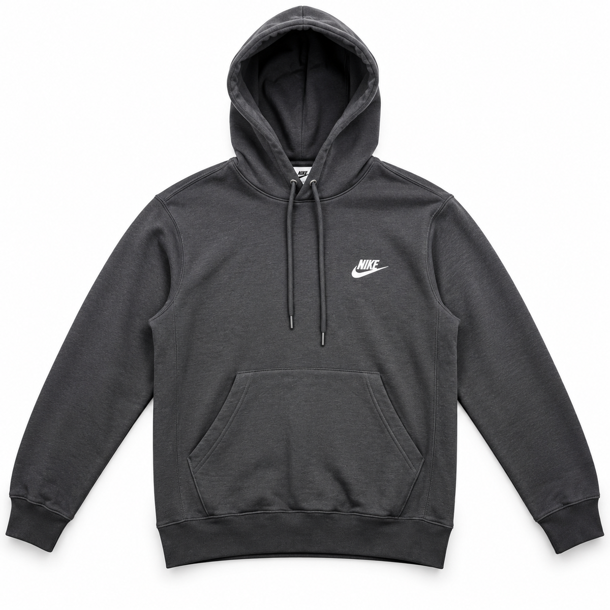 NK BLACK  HOODIE SIDE LOGO