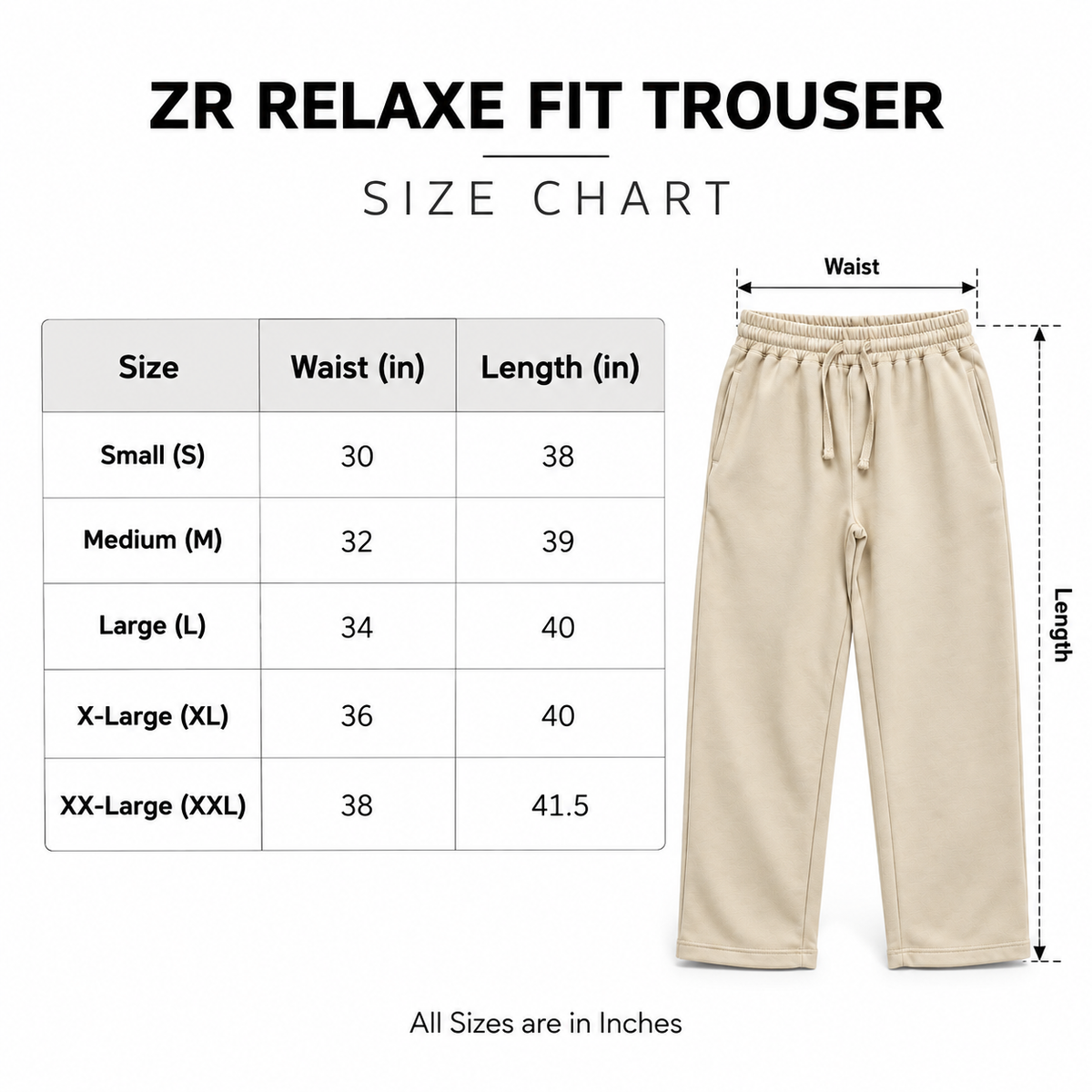 ZR BAGGY FIT TROUSER