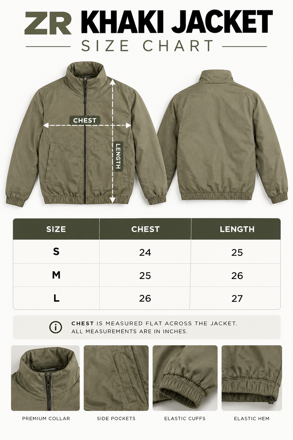 ZR KHAKI JACKERT