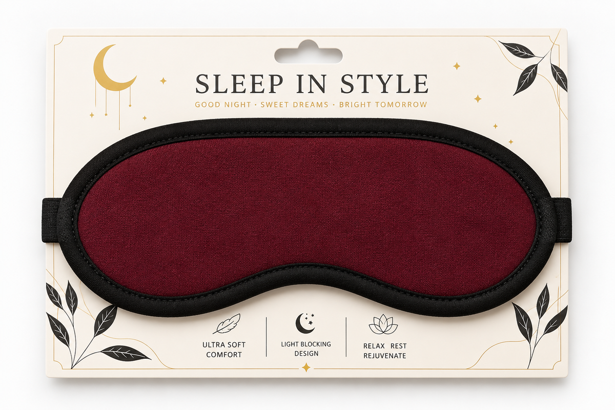 The Sleep Set - 5 Ultra Soft Eye Masks