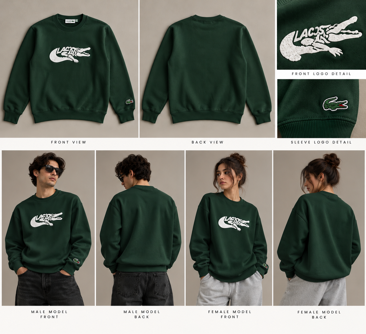 LCST GREEN SWEATSHIRT