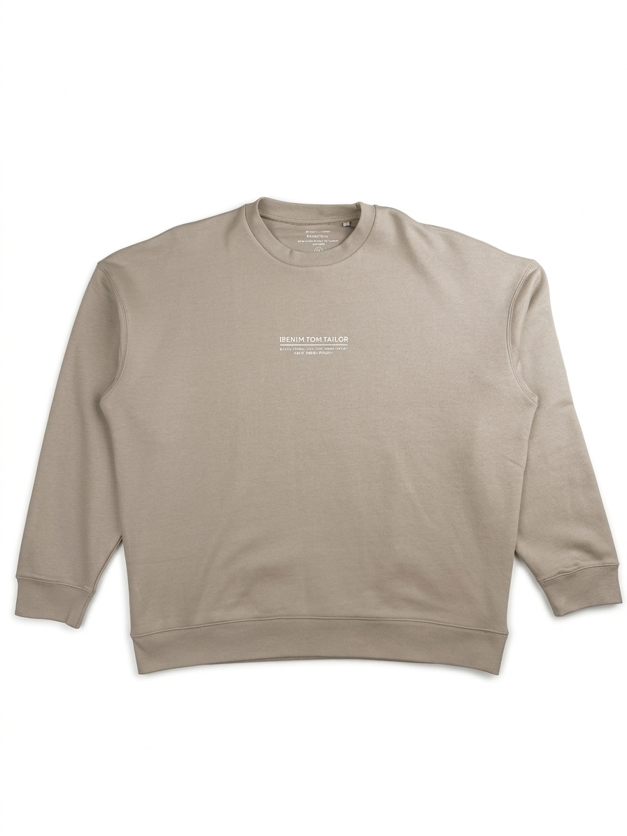 D TOMTALIOR BEIGE SWEATSHIRT