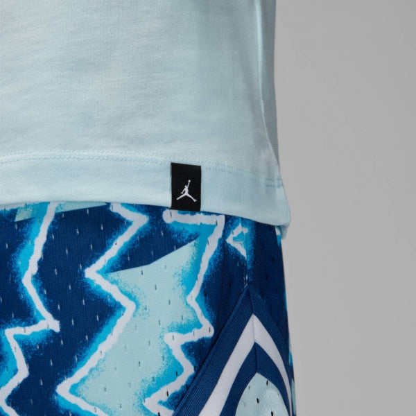 NK AIR LIGHT BLUE TEE BACK PRINT