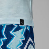 NK AIR LIGHT BLUE TEE BACK PRINT