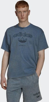 AD ACID WASH TEE FRONT LOGO