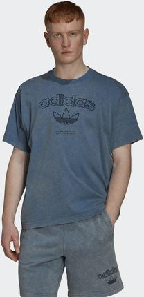 AD ACID WASH TEE FRONT LOGO